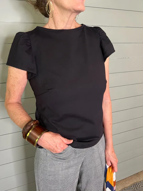 Holly Top - Black made by Brakefields