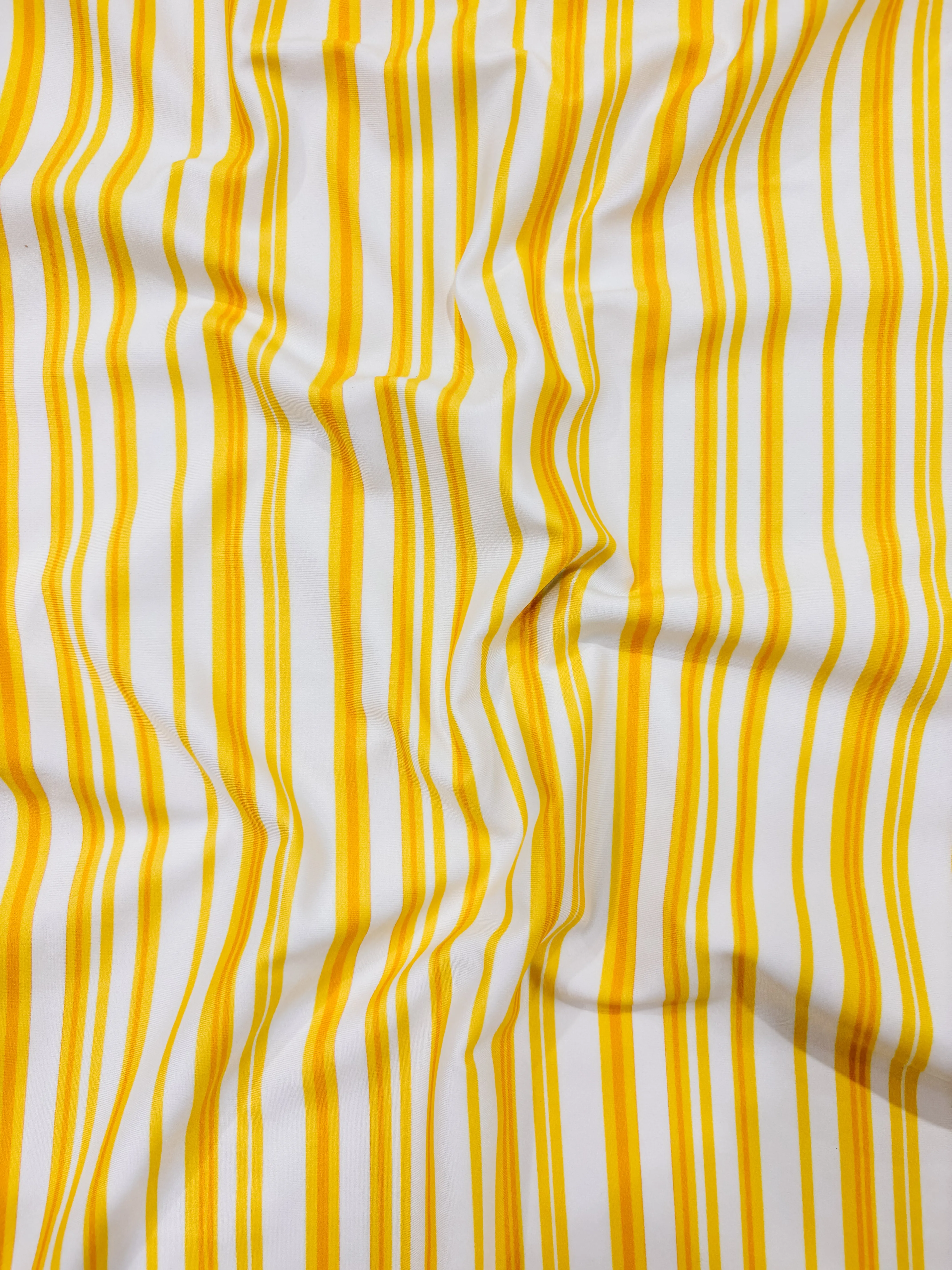 Holly Crop Top - Yellow Stripe sold by Brakefields