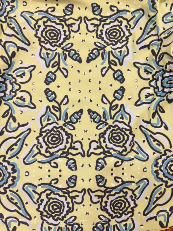 Holly Top - Blue Floral made by Brakefields