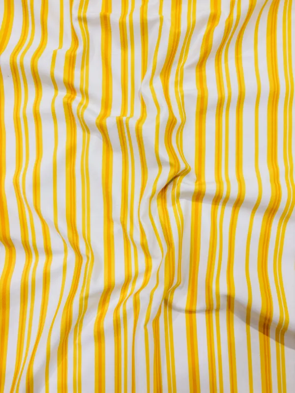 Holly Top - Yellow Stripe made by Brakefields