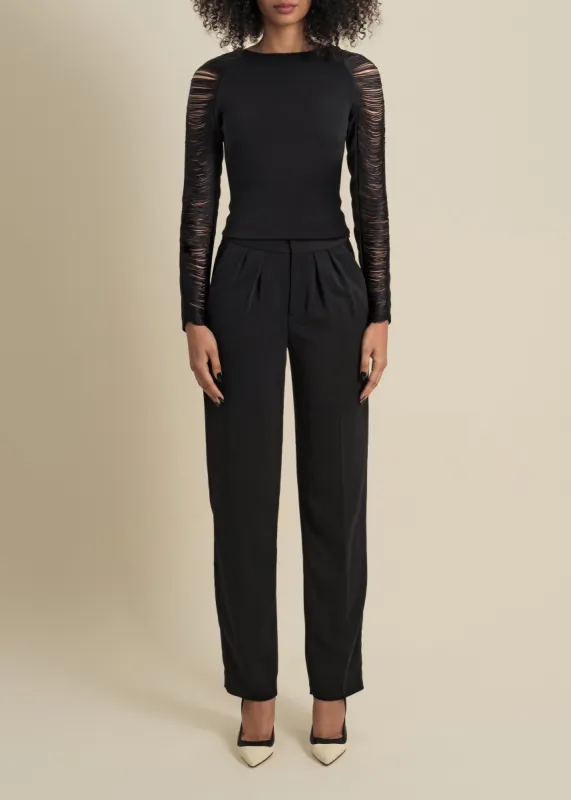 Medusa Trouser in Black sold by Contessa Mills