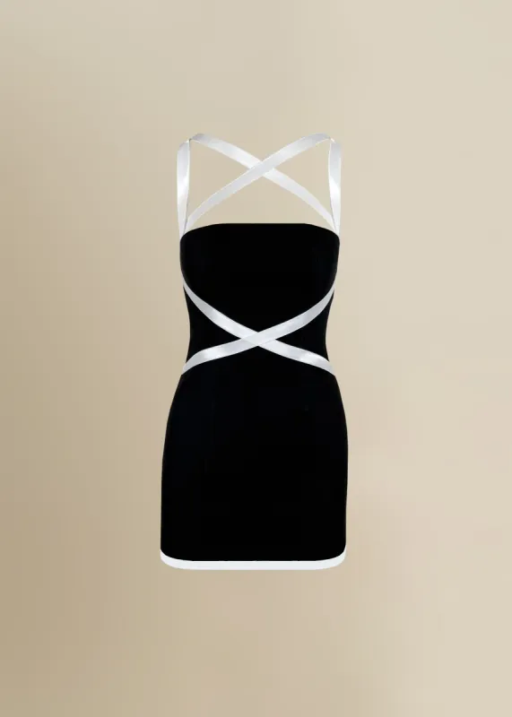 X Dress in Black sold by Contessa Mills