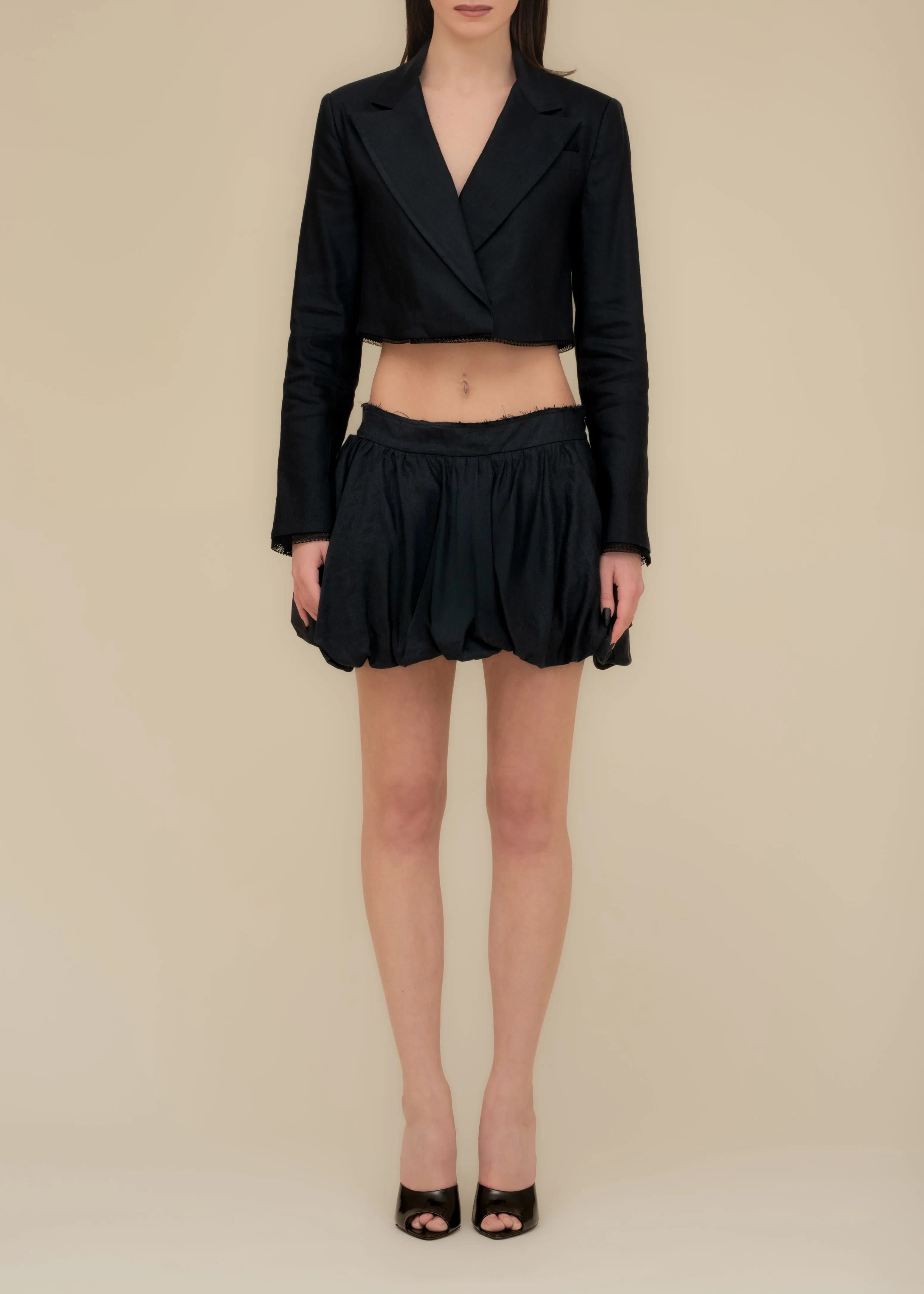 Linen Good Skirt sold by Contessa Mills product image thumbnail 2