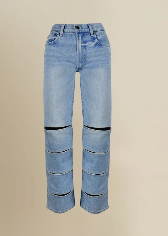 Arcana Jean in Indigo made by Contessa Mills