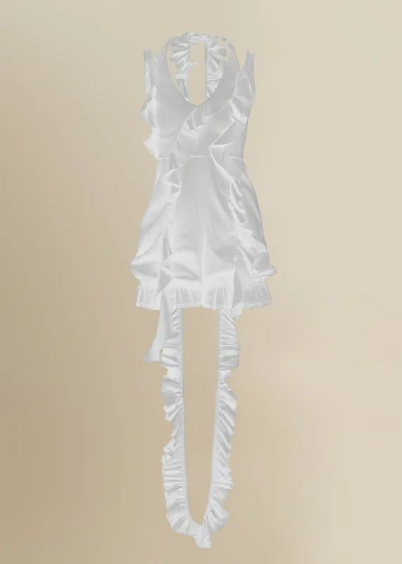 Holland Romper in White sold by Contessa Mills