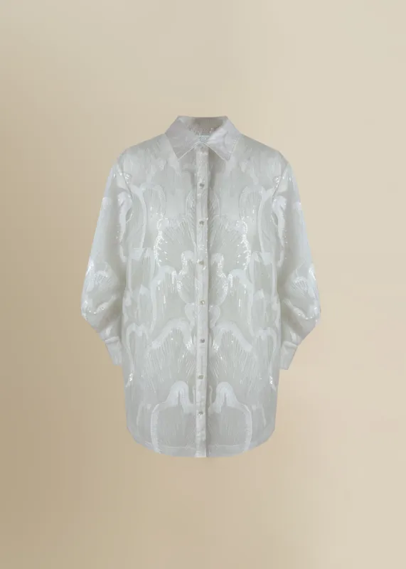 Wicca Dress in White sold by Contessa Mills