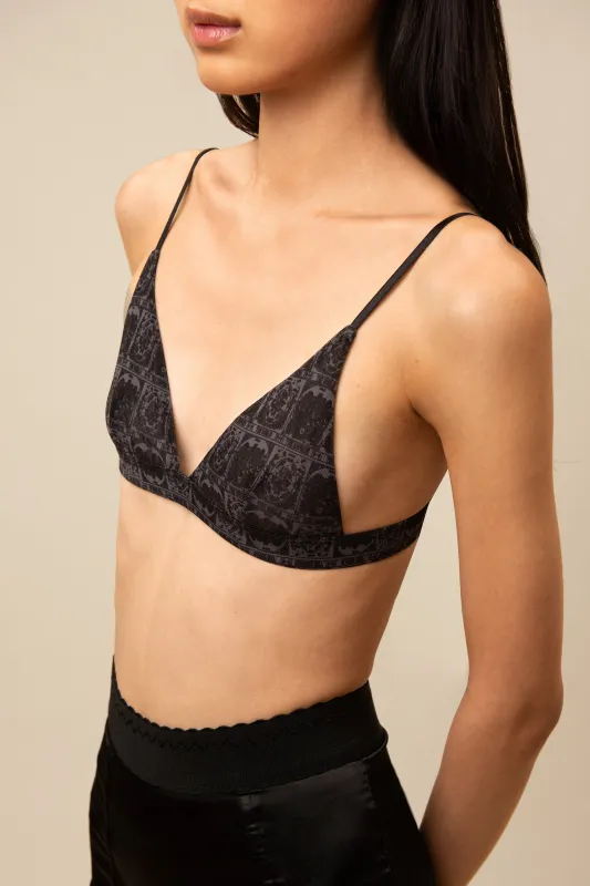 Tarot Bralette in Black sold by Contessa Mills