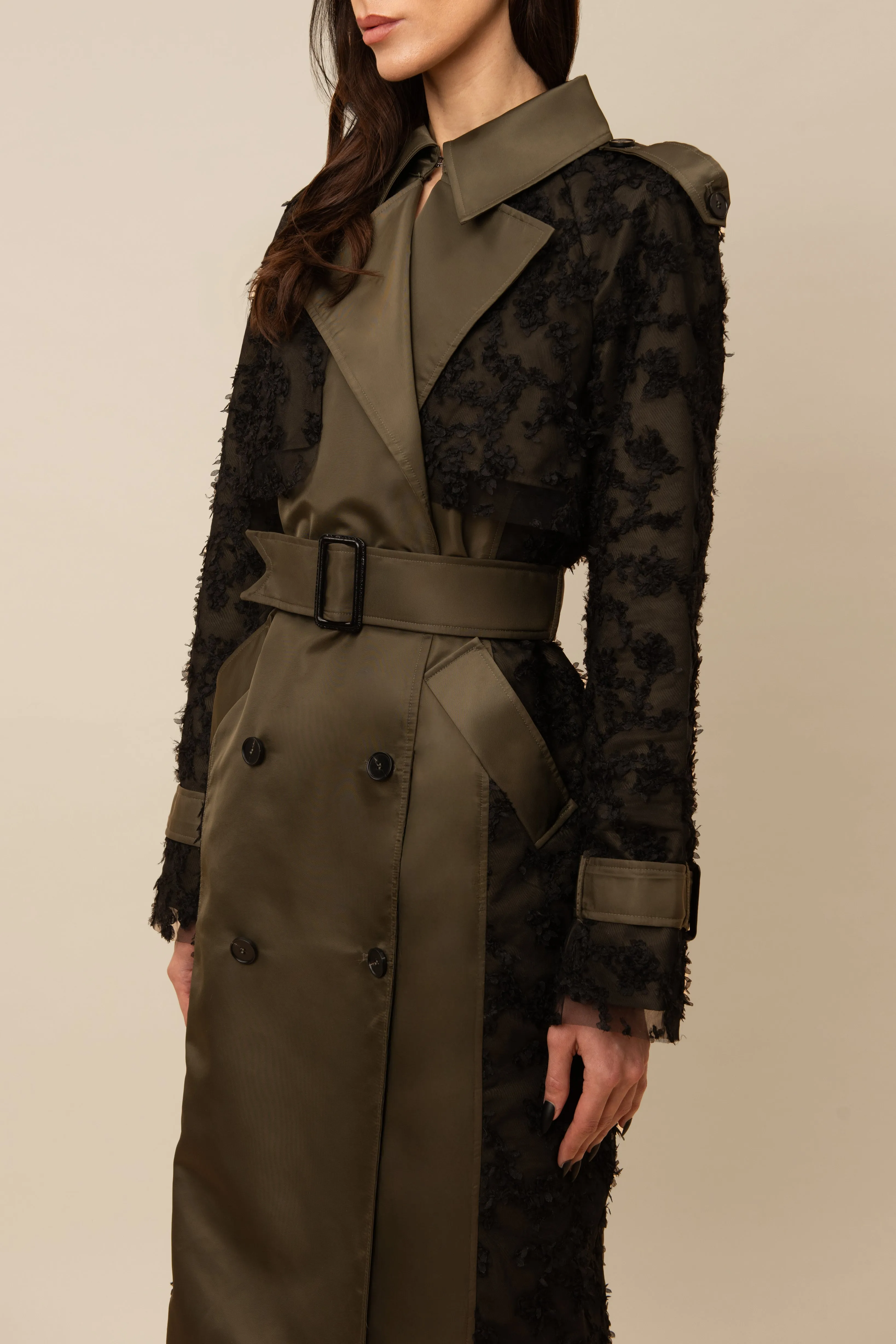 Claw Trench Coat sold by Contessa Mills product image thumbnail 2