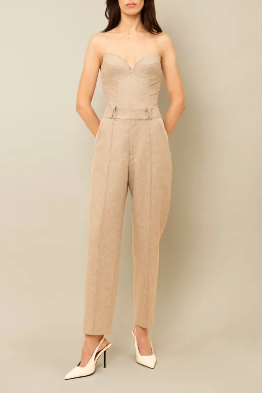 Aconitum Trouser in Beige sold by Contessa Mills