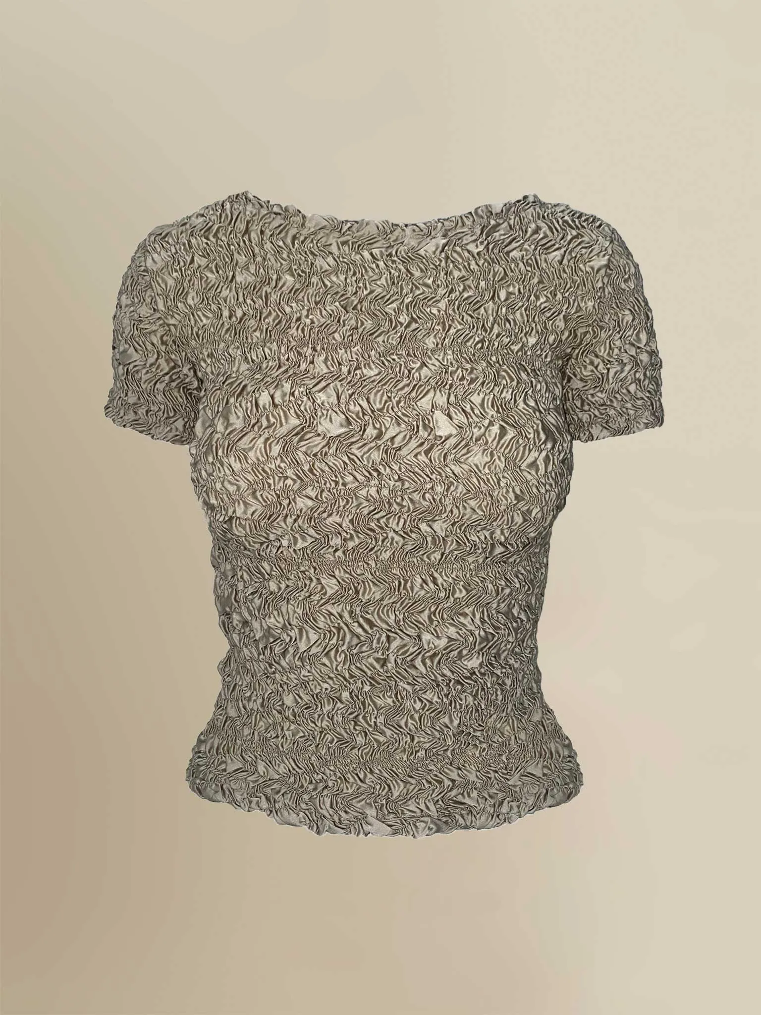 Blair T-Shirt in Dark Champagne sold by Contessa Mills product image thumbnail 5
