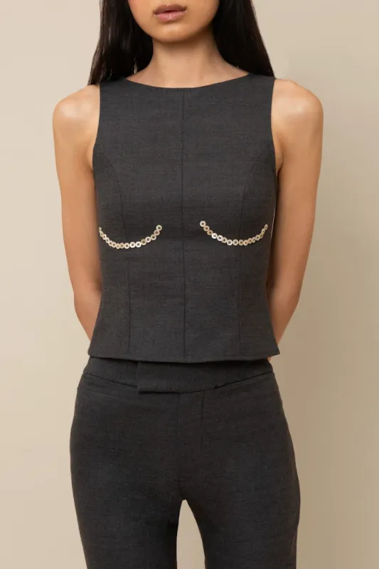 Cora Top sold by Contessa Mills