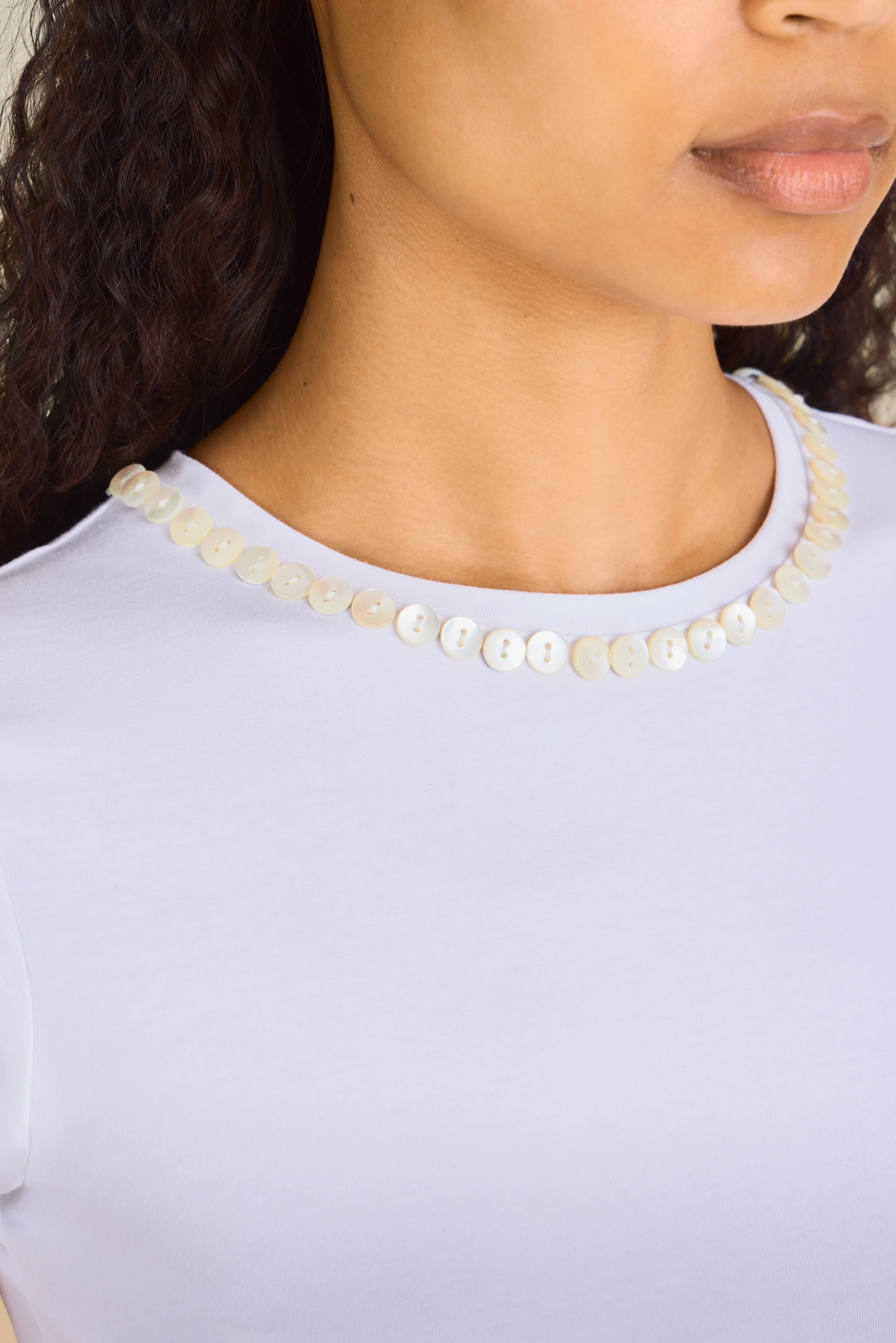 Contessa Tee in White sold by Contessa Mills product image thumbnail 4
