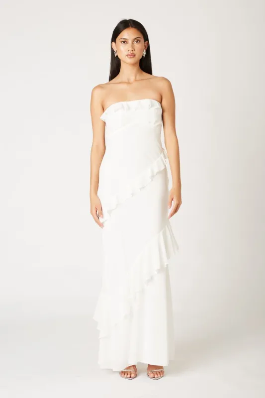 Cascade Ruffle Gown sold by Cotton Candy LA