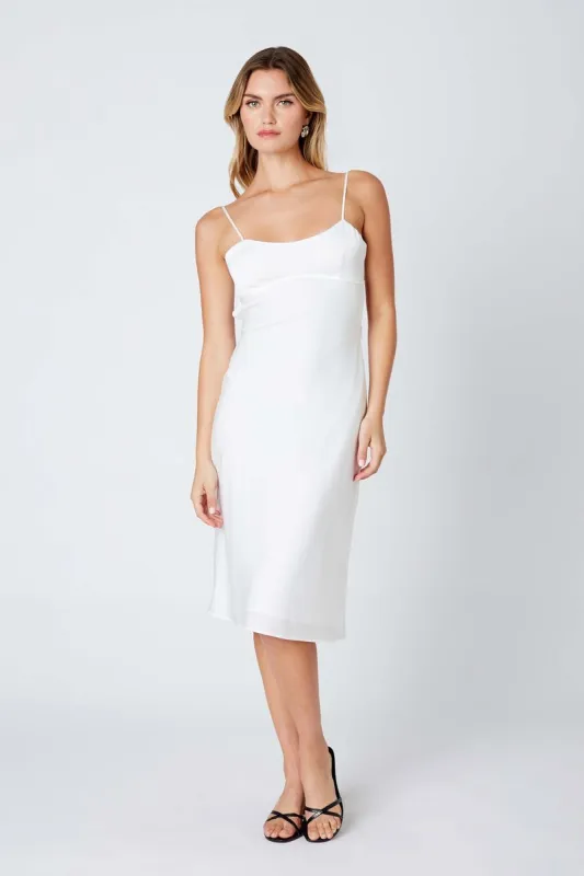 Satin Cami Midi Dress sold by Cotton Candy LA