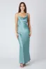 Cowlback Satin Maxi Dress sold by Cotton Candy LA