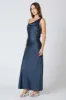 Cowlback Satin Maxi Dress sold by Cotton Candy LA