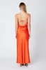 Open Back Satin Maxi Dress sold by Cotton Candy LA