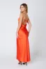 Open Back Satin Maxi Dress sold by Cotton Candy LA