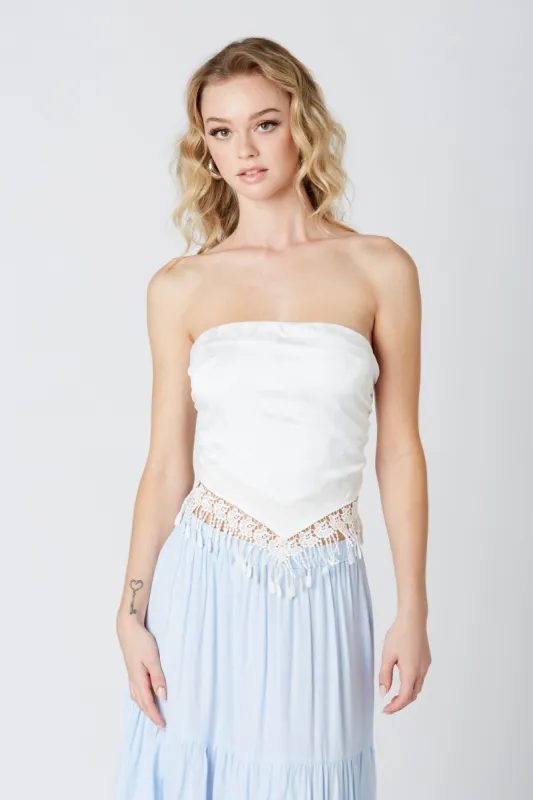 Satin Scarf Top sold by Cotton Candy LA