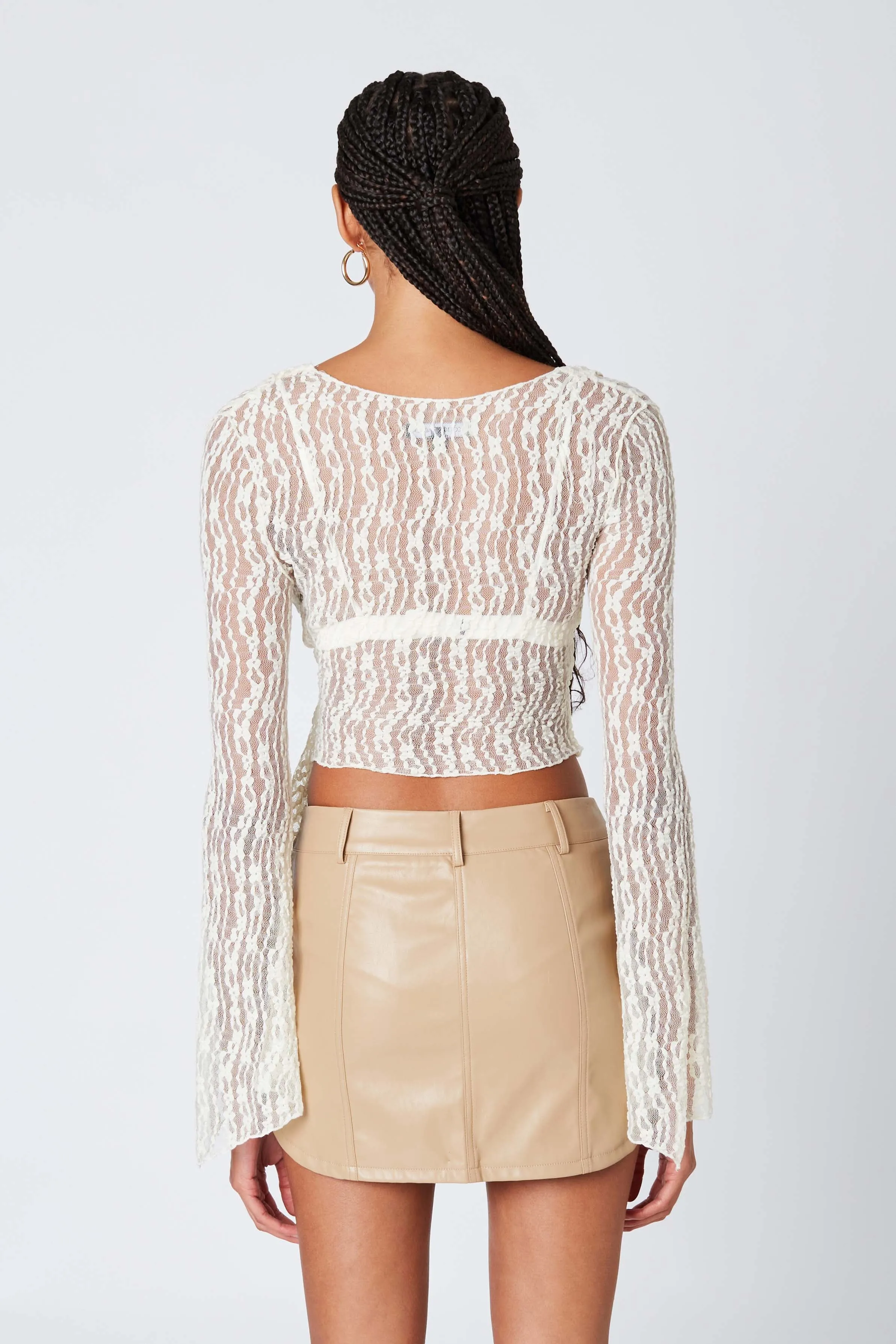 Faux Leather Cargo Mini Skirt sold by Cotton Candy LA product image thumbnail 4