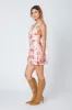 Floral Satin Mini Dress sold by Cotton Candy LA