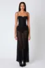 Sheer Lace Maxi Skirt sold by Cotton Candy LA