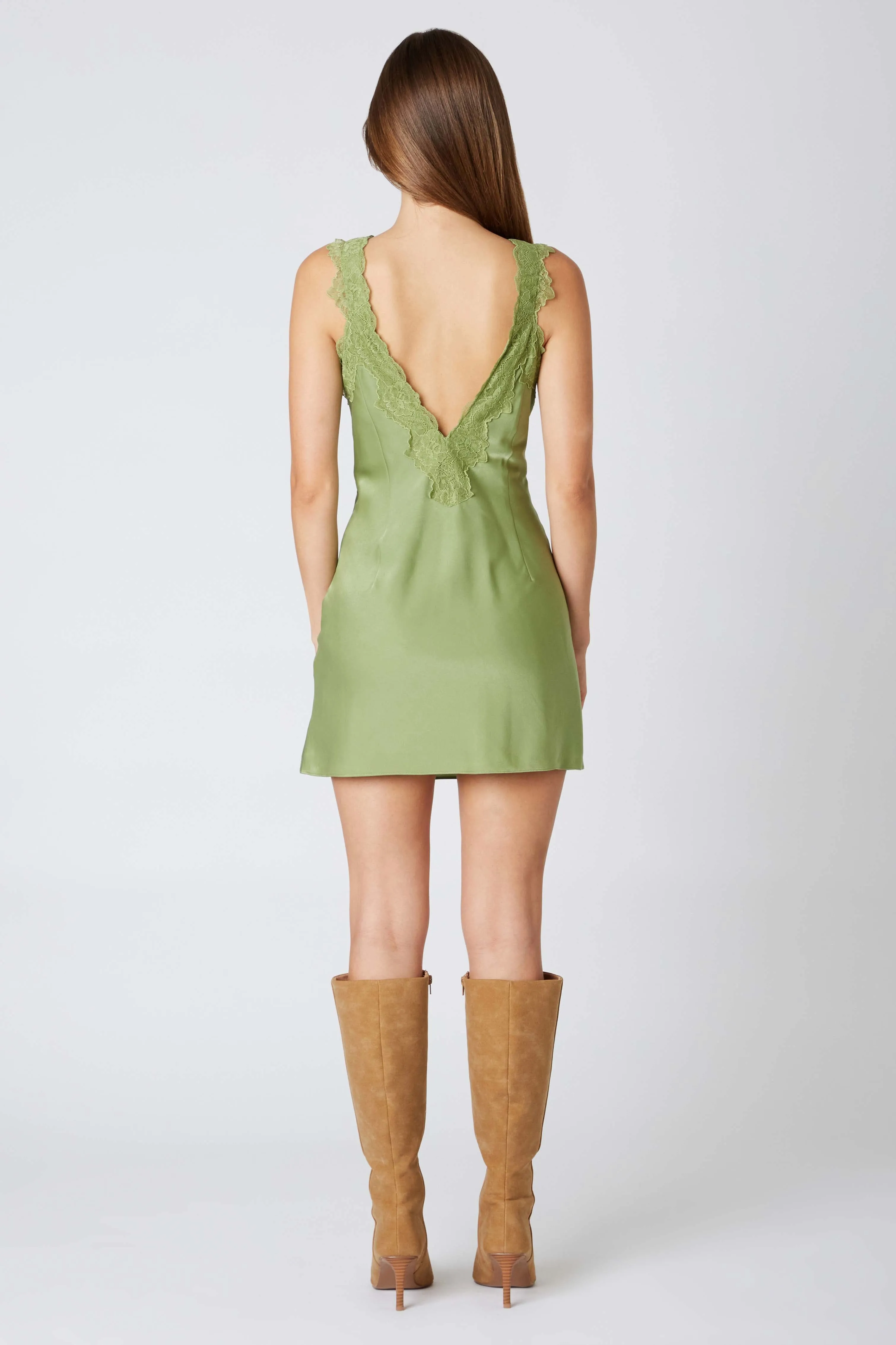 Satin Mini Dress sold by Cotton Candy LA product image thumbnail 5