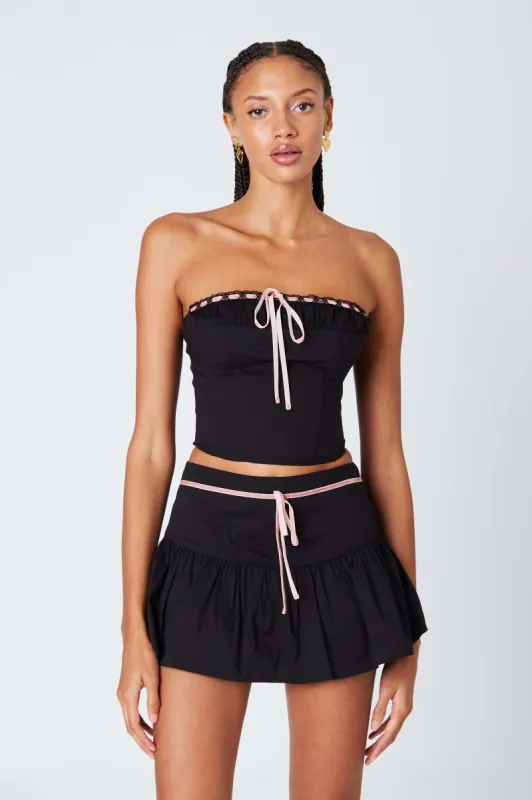 Mini Skirt with Ribbon sold by Cotton Candy LA