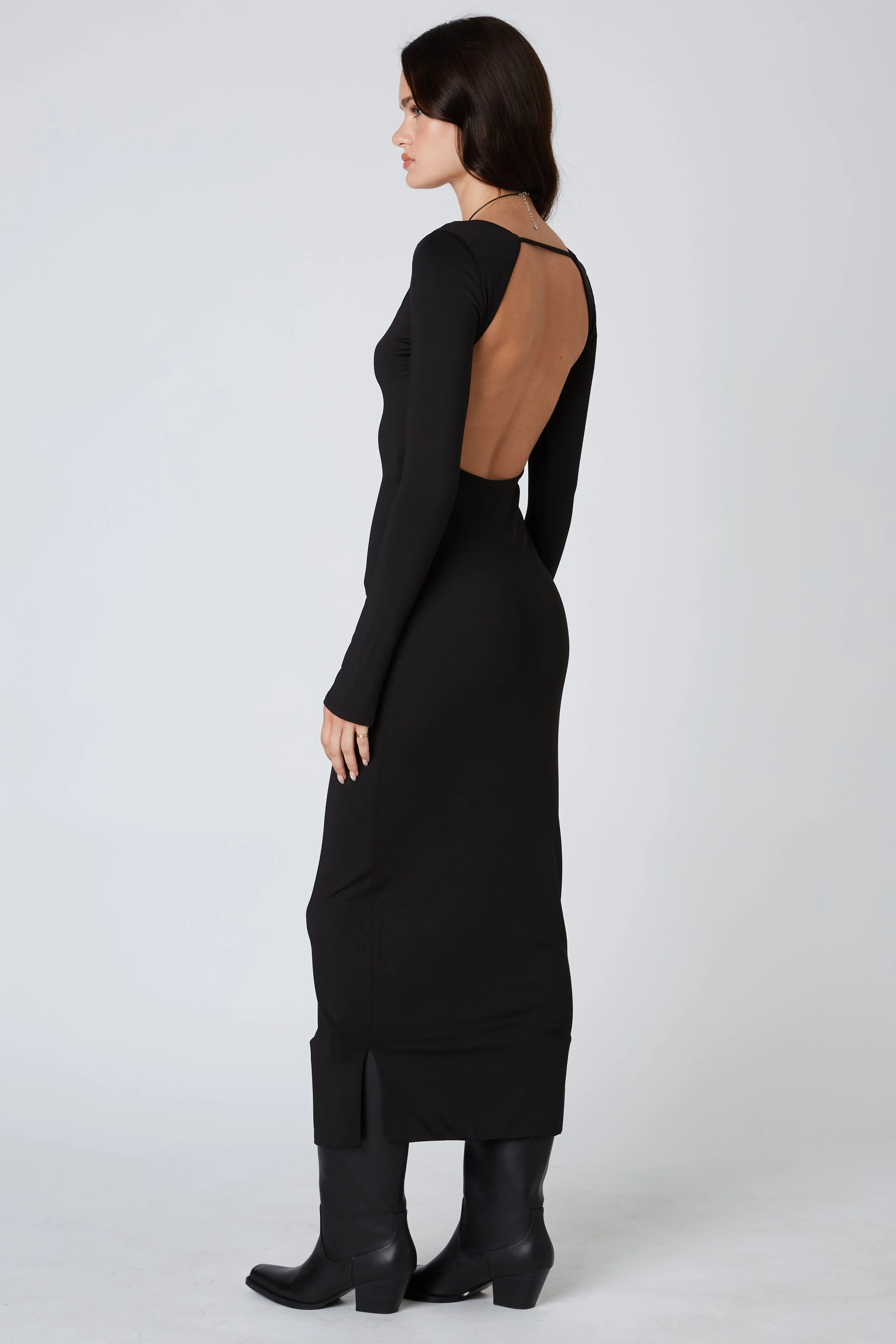 Long Sleeve Maxi Dress sold by Cotton Candy LA product image thumbnail 5