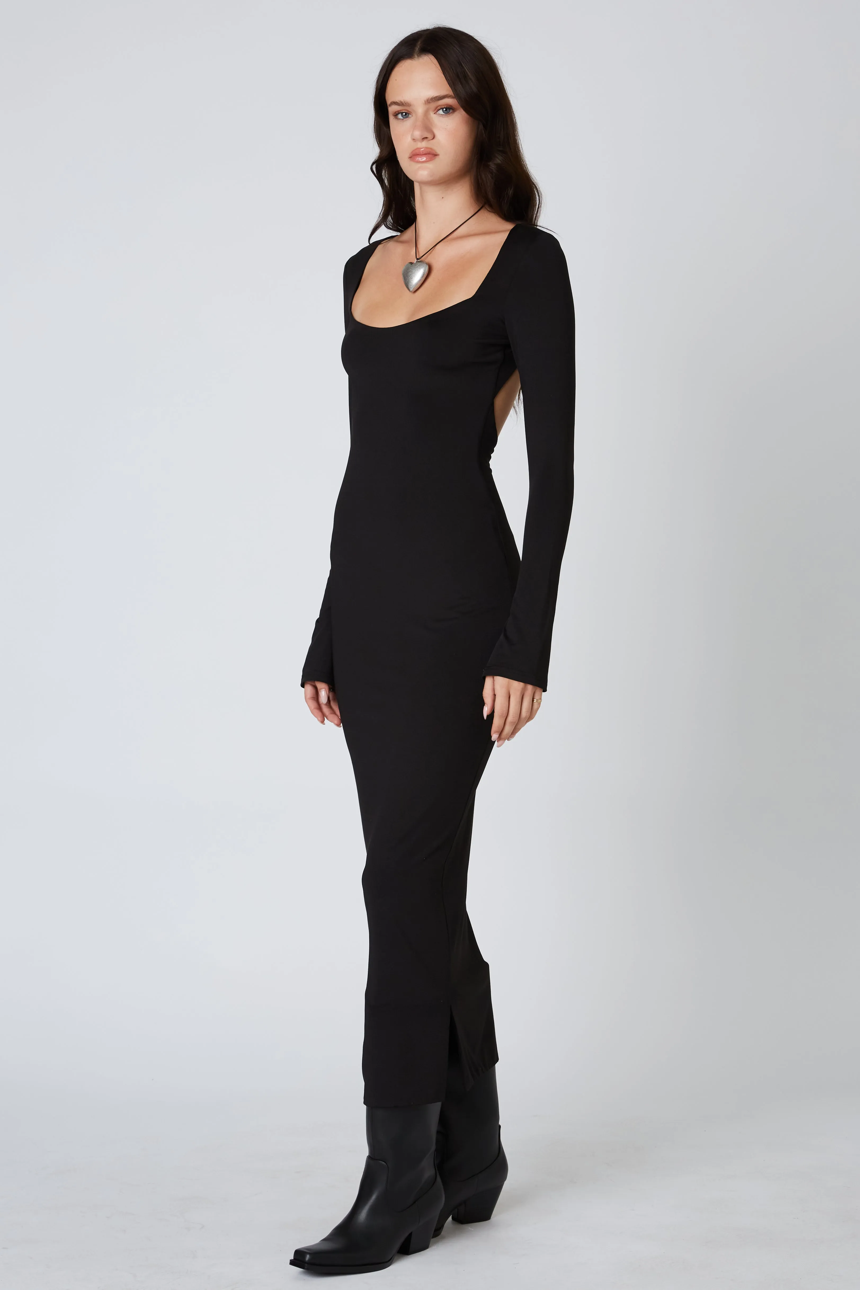 Long Sleeve Maxi Dress sold by Cotton Candy LA product image thumbnail 3