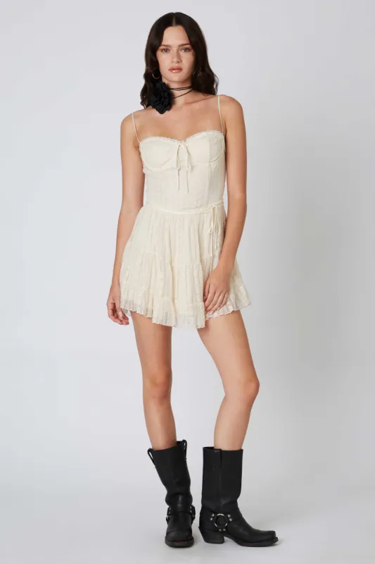 Lace Corset Mini Dress sold by Cotton Candy LA