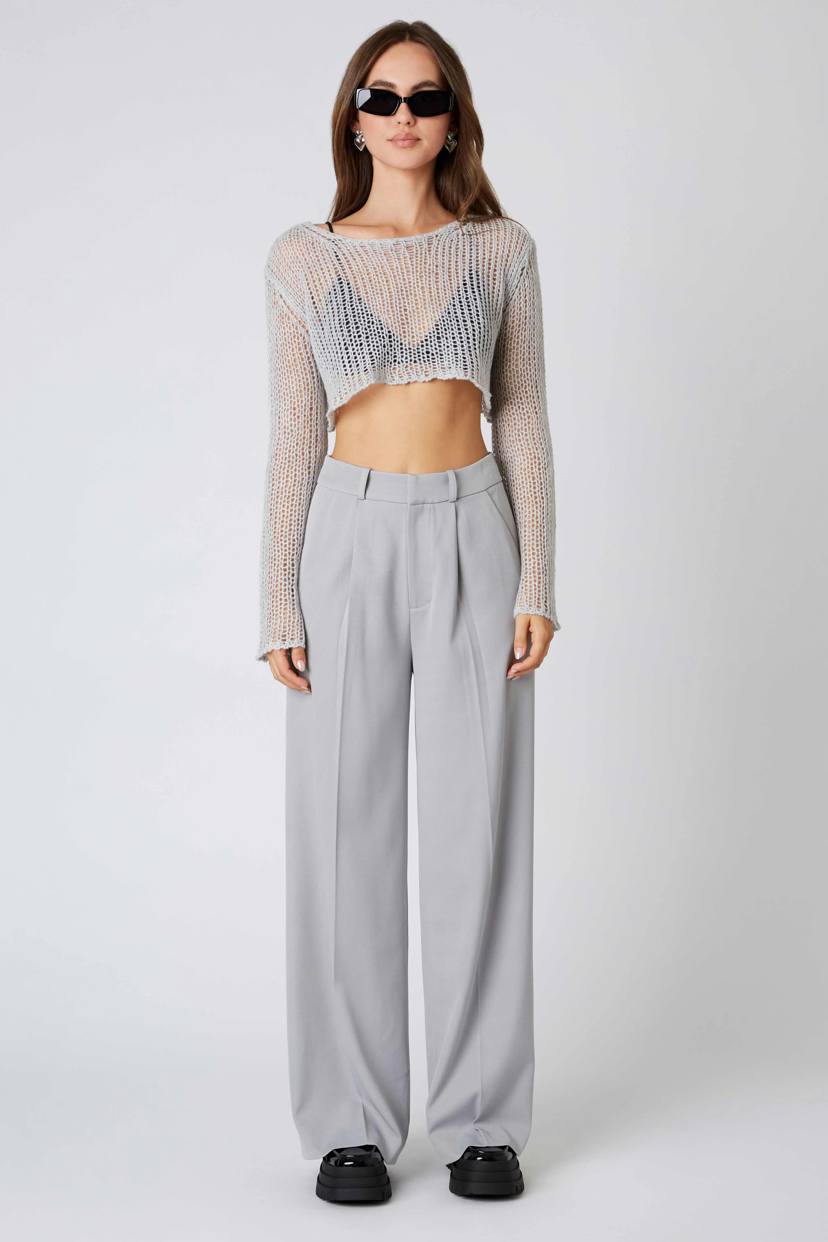 Mid-Rise Trousers sold by Cotton Candy LA product image thumbnail 2