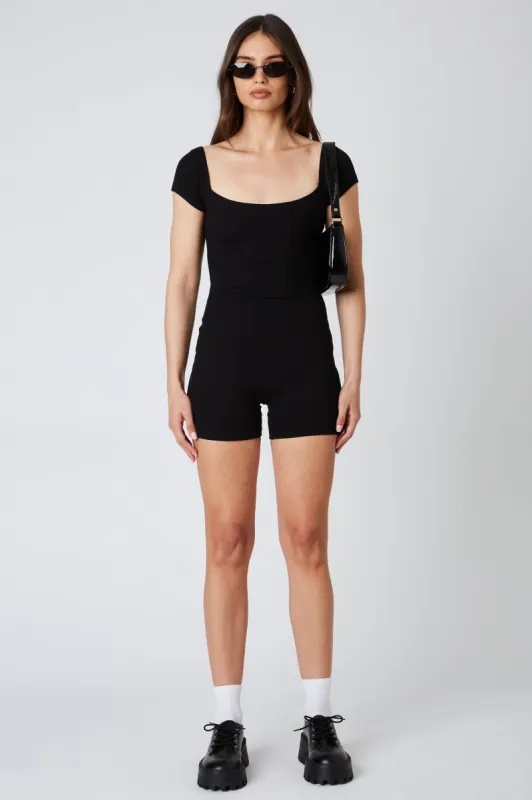 Ribbed Romper sold by Cotton Candy LA