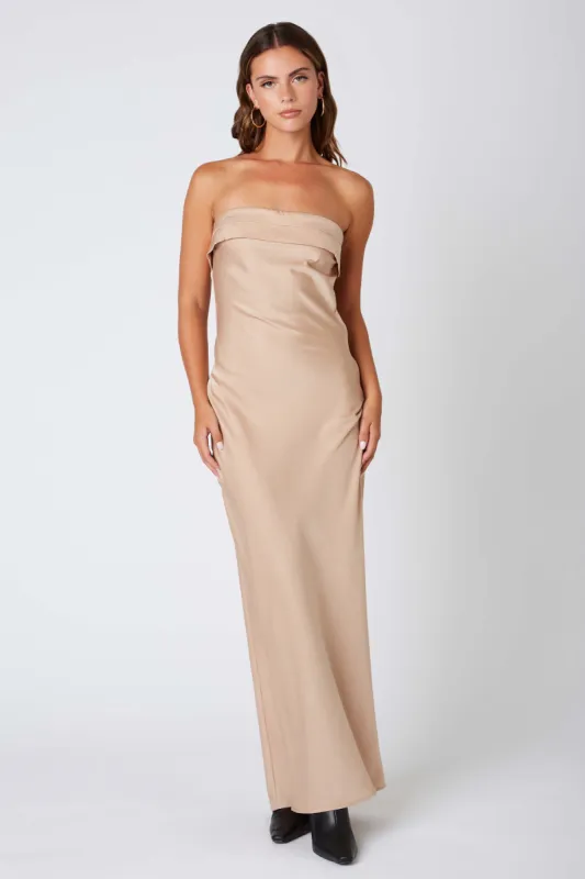 Strapless Bias Gown sold by Cotton Candy LA