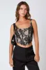Knit Lace Corset Top sold by Cotton Candy LA
