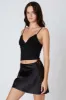 Satin Mini Skirt sold by Cotton Candy LA