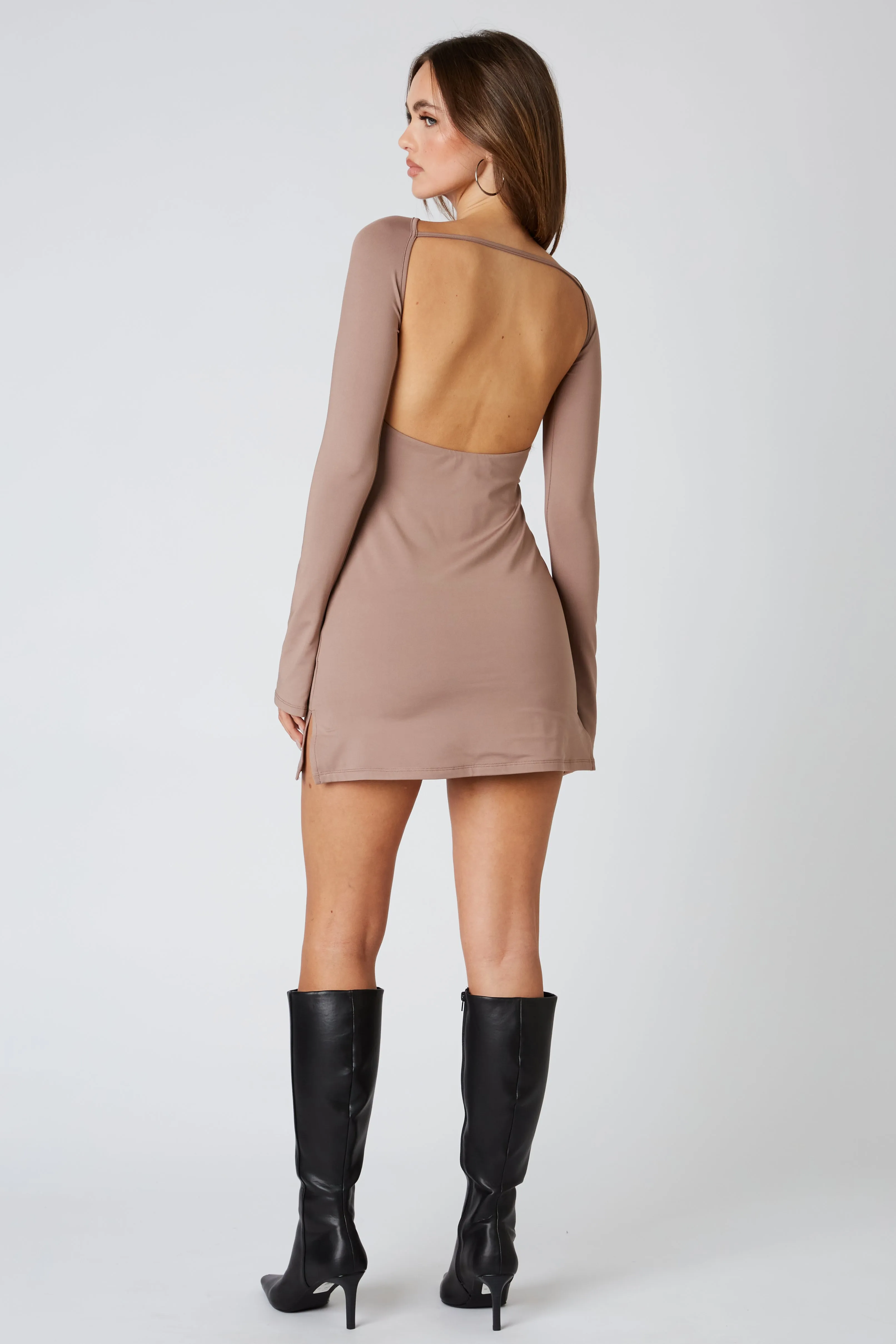 Long Sleeve Mini Dress sold by Cotton Candy LA product image thumbnail 4
