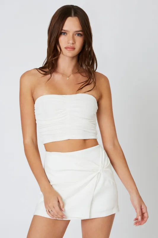 Twisted Knot Mini Skort sold by Cotton Candy LA