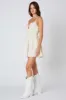Gathered Cut-Out Mini Dress sold by Cotton Candy LA