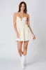 Gathered Cut-Out Mini Dress sold by Cotton Candy LA