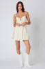 Gathered Cut-Out Mini Dress sold by Cotton Candy LA