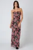 Floral Maxi Bias Dress sold by Cotton Candy LA