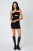 Rose Cut-Out Halter Mini Dress sold by Cotton Candy LA