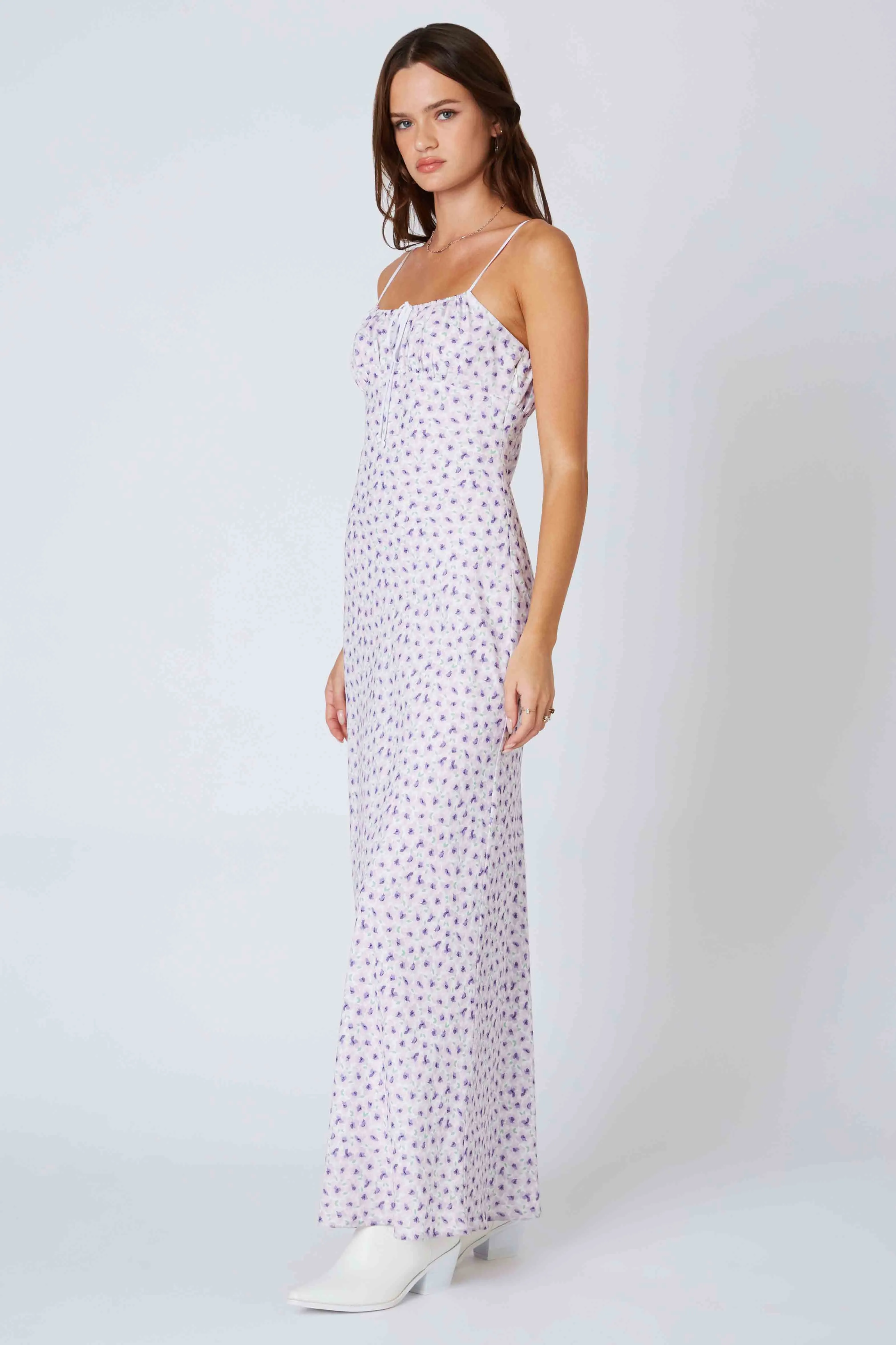 Ditsy Floral Bias Maxi Dress sold by Cotton Candy LA product image thumbnail 2