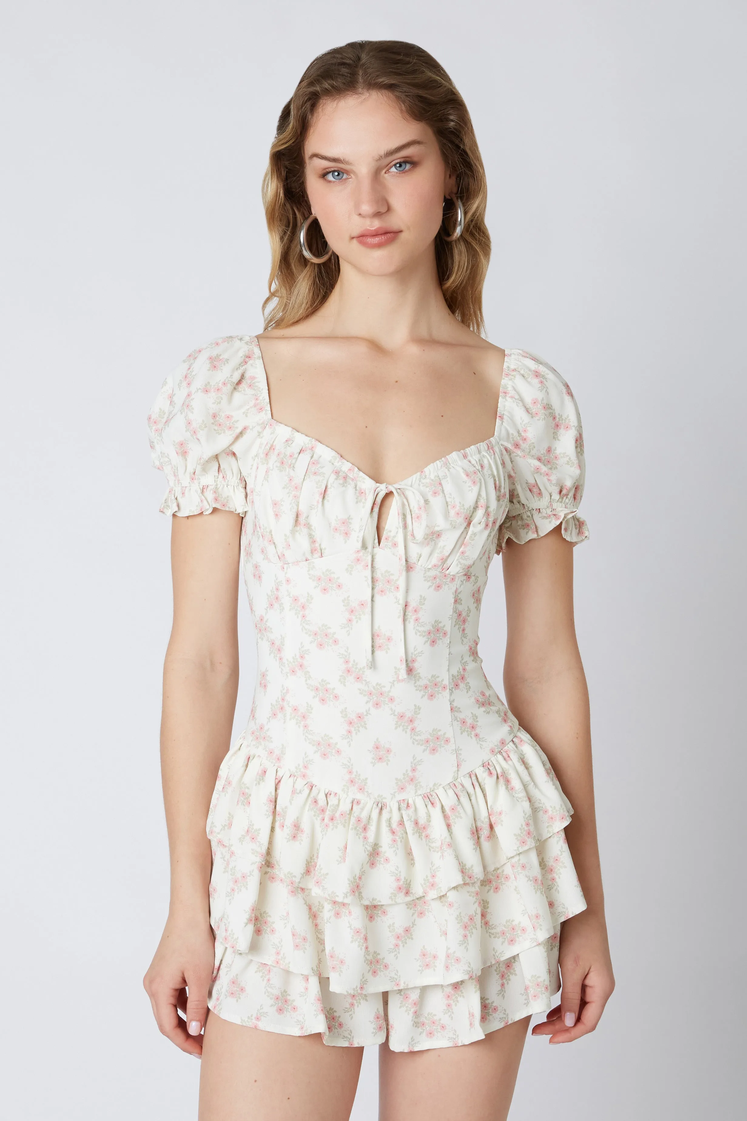 Drop Waist Ruffled Romper sold by Cotton Candy LA product image thumbnail 4