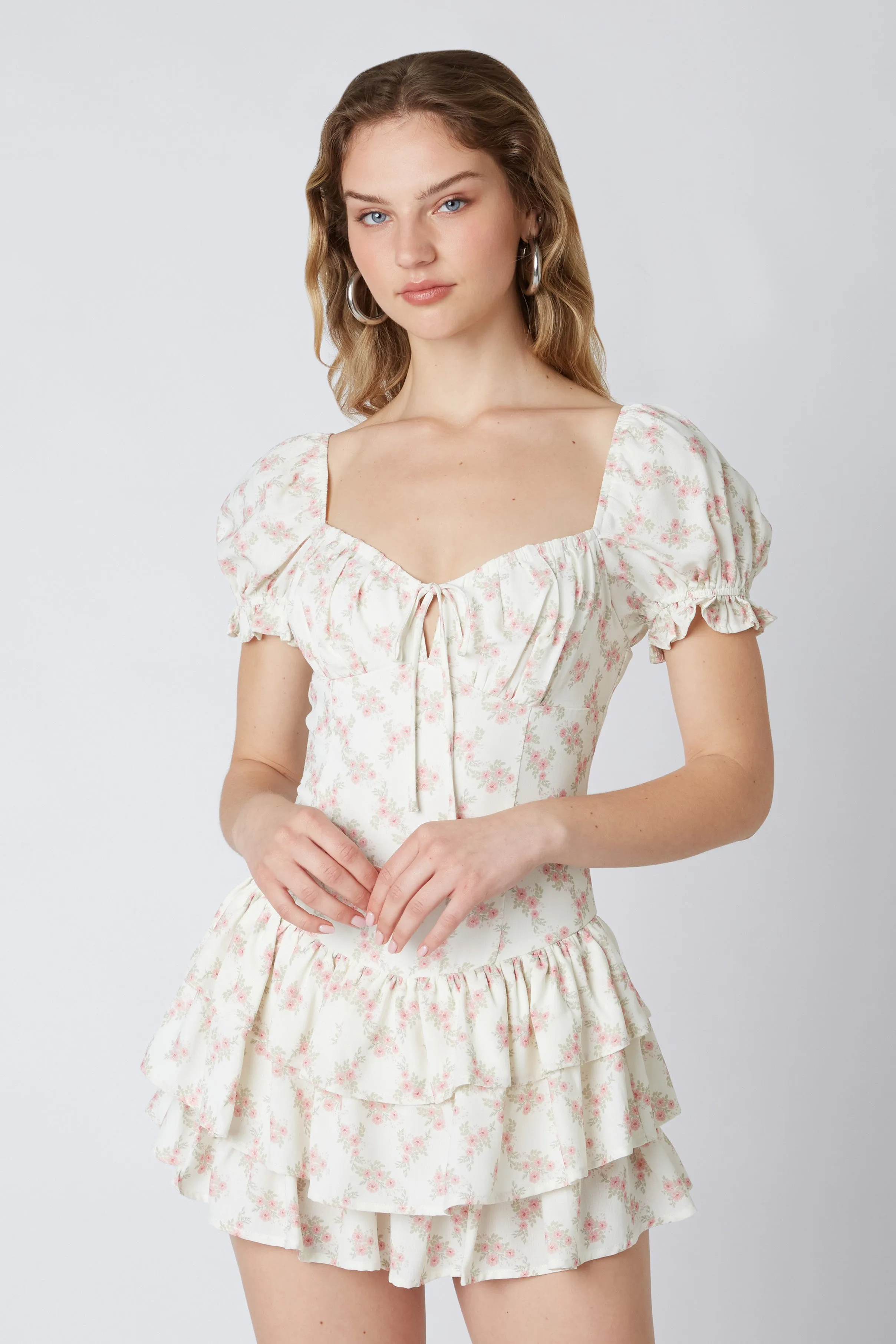 Drop Waist Ruffled Romper sold by Cotton Candy LA product image thumbnail 2