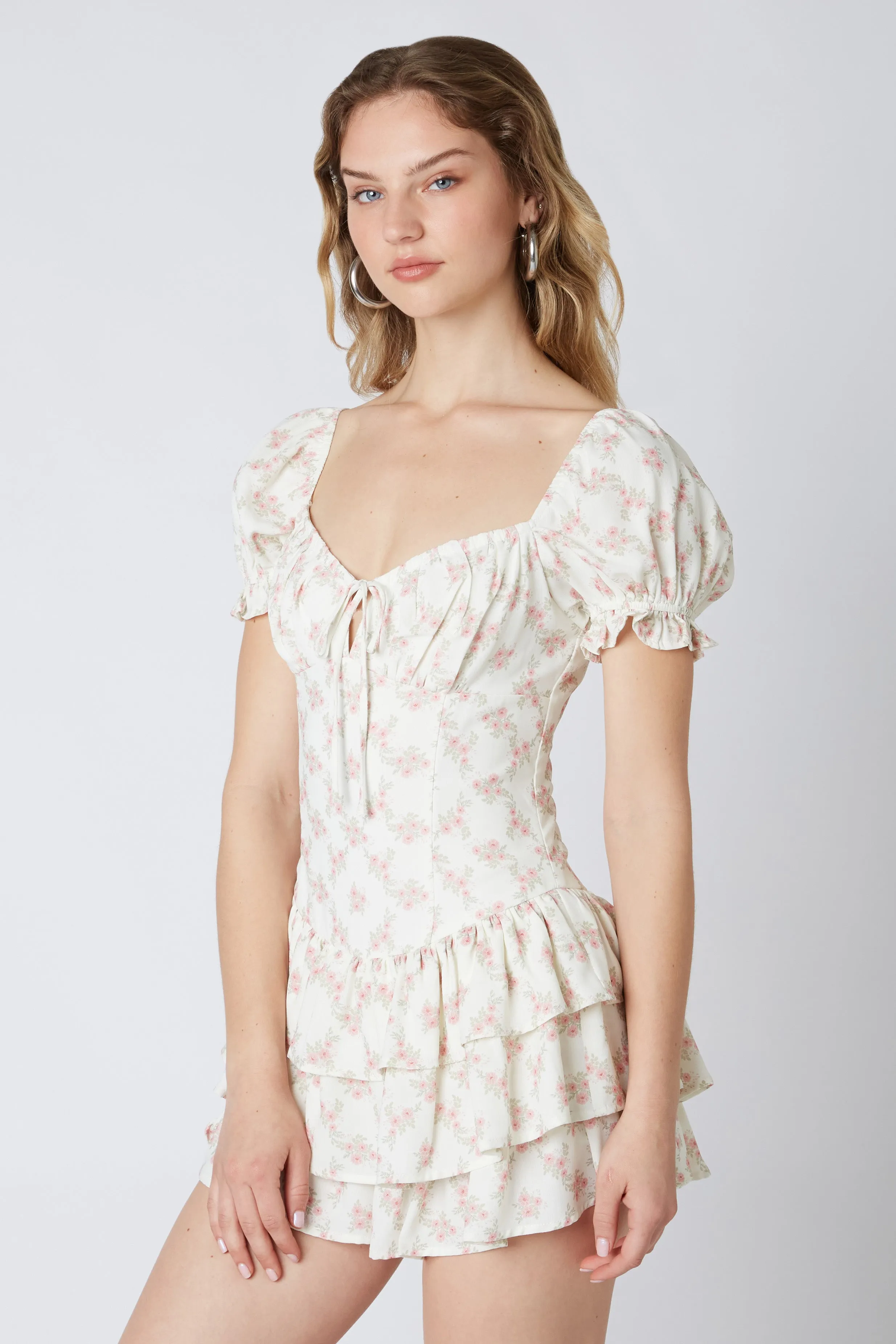 Drop Waist Ruffled Romper sold by Cotton Candy LA product image thumbnail 5