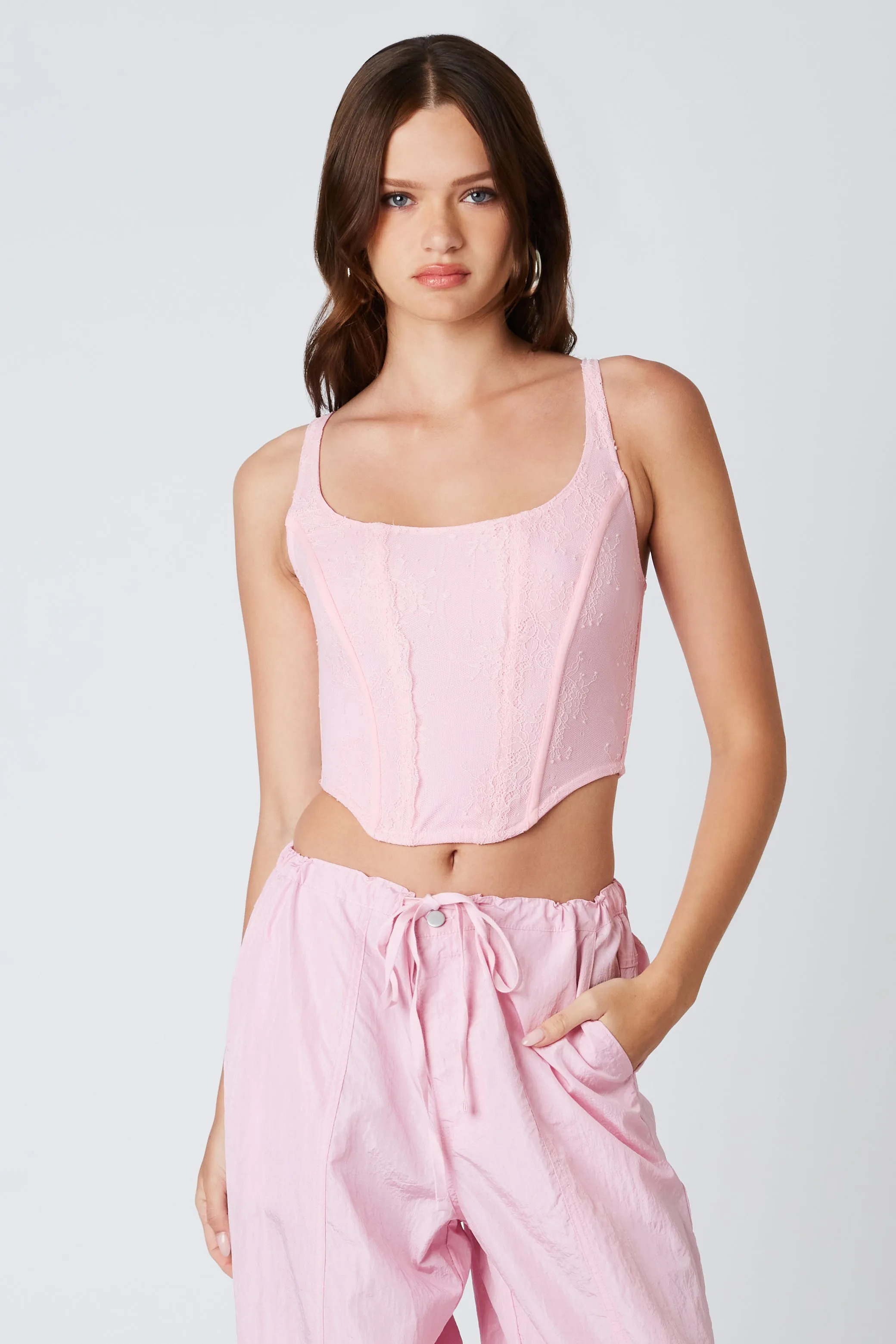 Lace Corset sold by Cotton Candy LA product image thumbnail 2