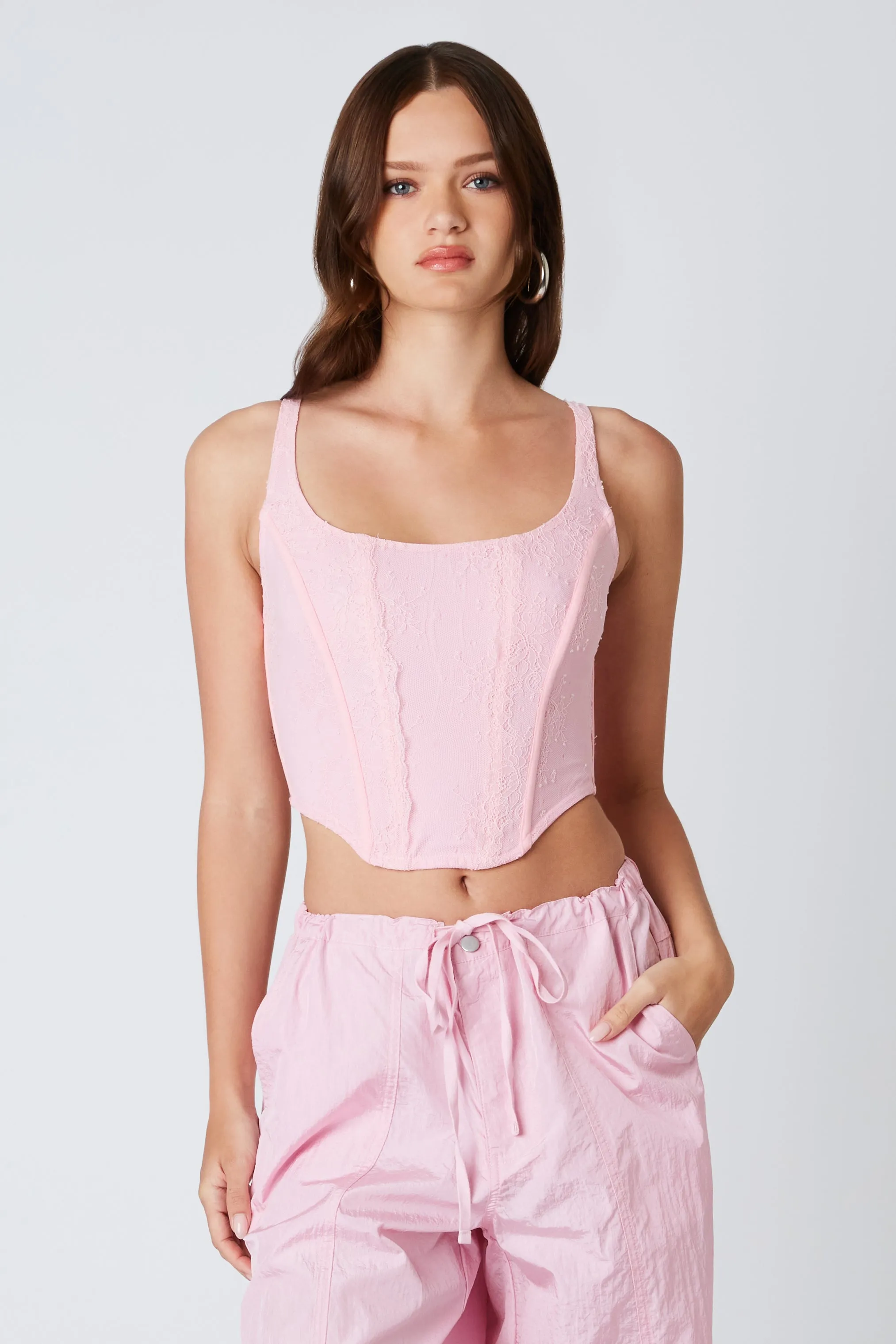 Lace Corset sold by Cotton Candy LA product image thumbnail 3