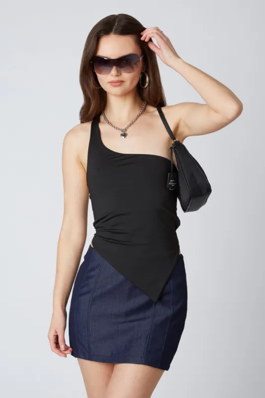 One Shoulder Asymmetrical Top sold by Cotton Candy LA